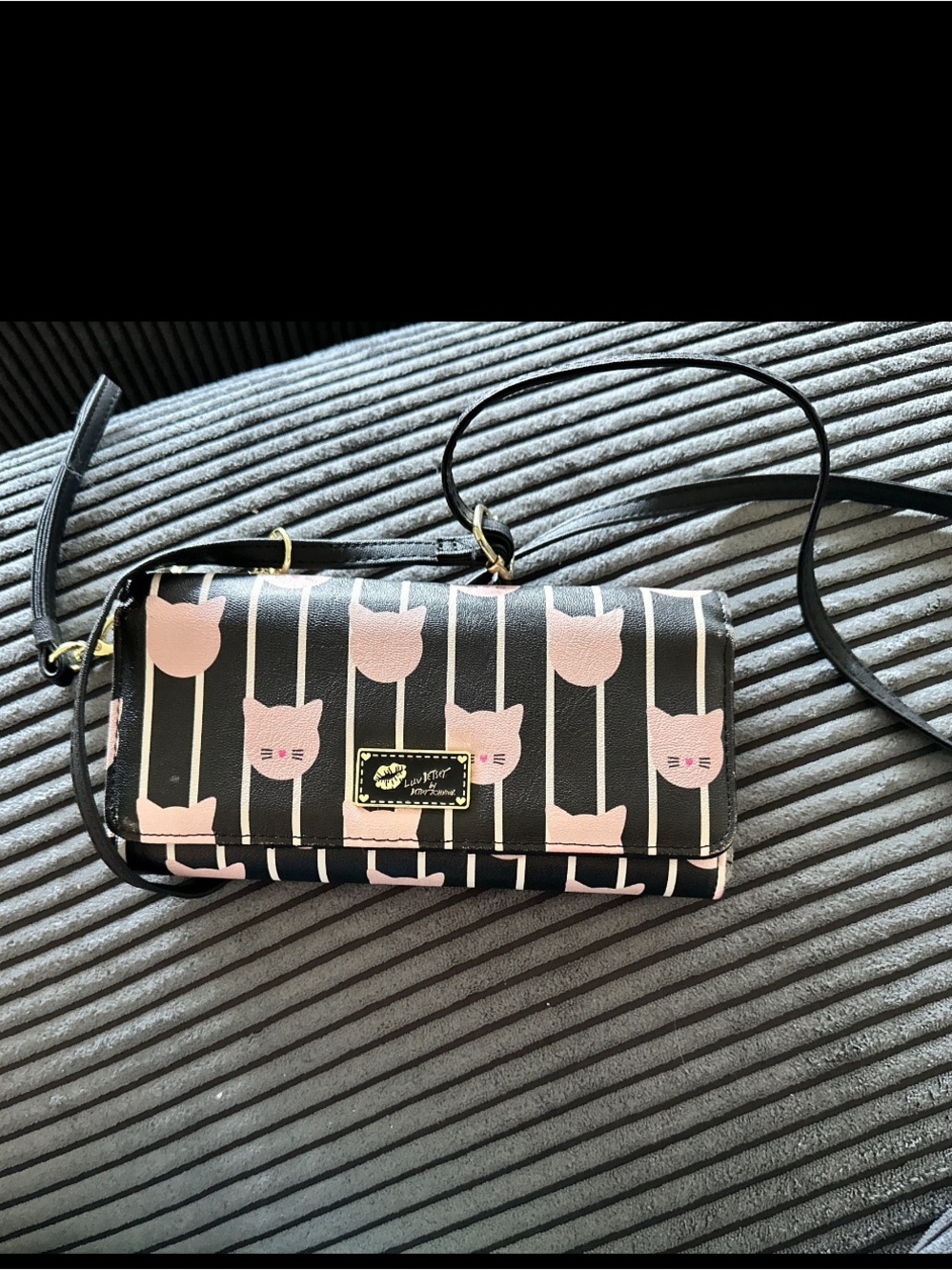 Betsey Johnson Cats Wallet/Crossbody